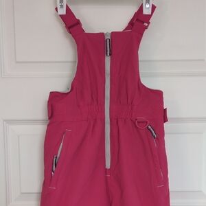 Pink Snow Pants One Piece